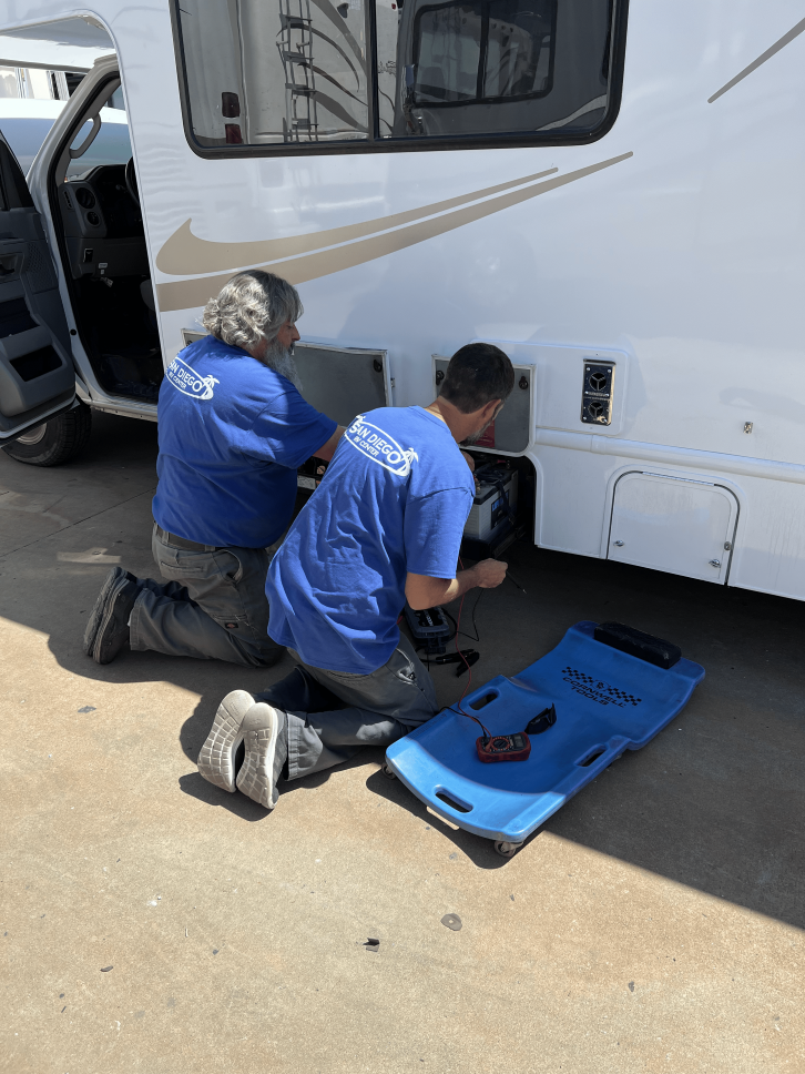 RV Plumbing Service in San Diego