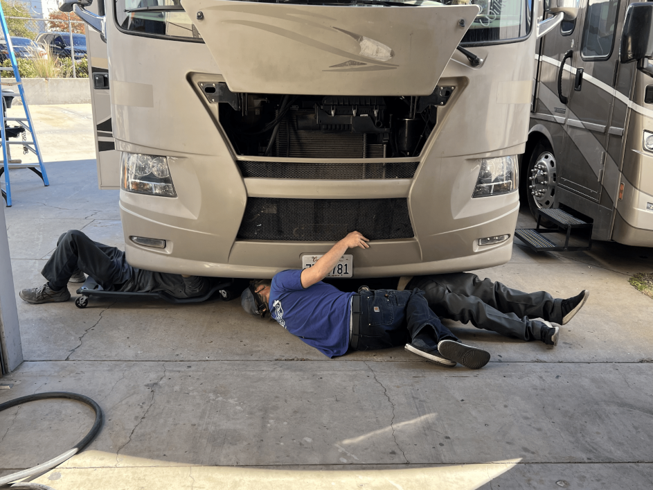 changing rv oil san diego motorhome oil change